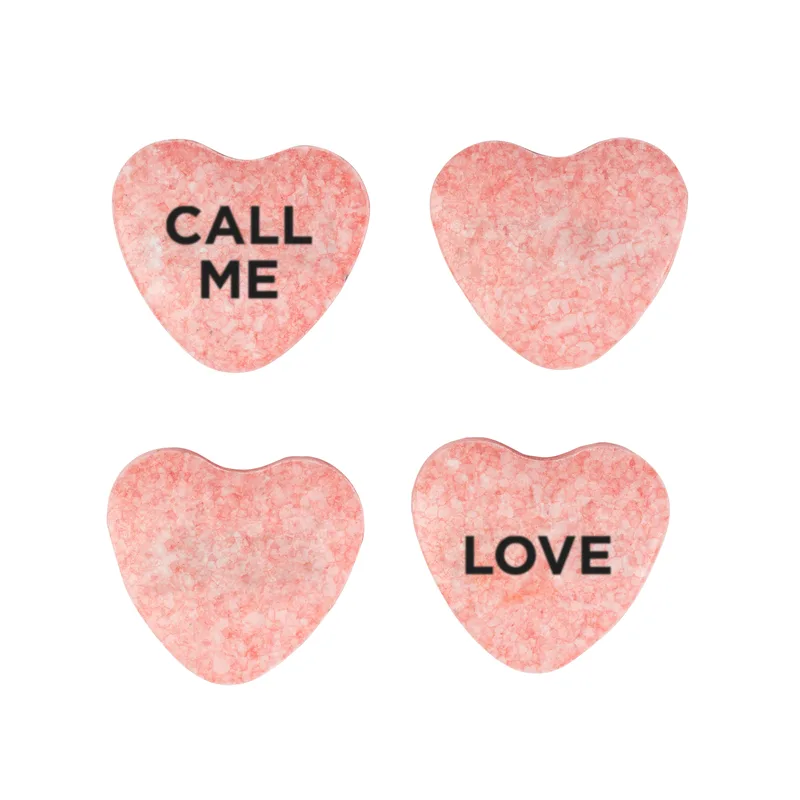 Full Color Tube DigiBag with Imprinted Conversation Hearts view 2