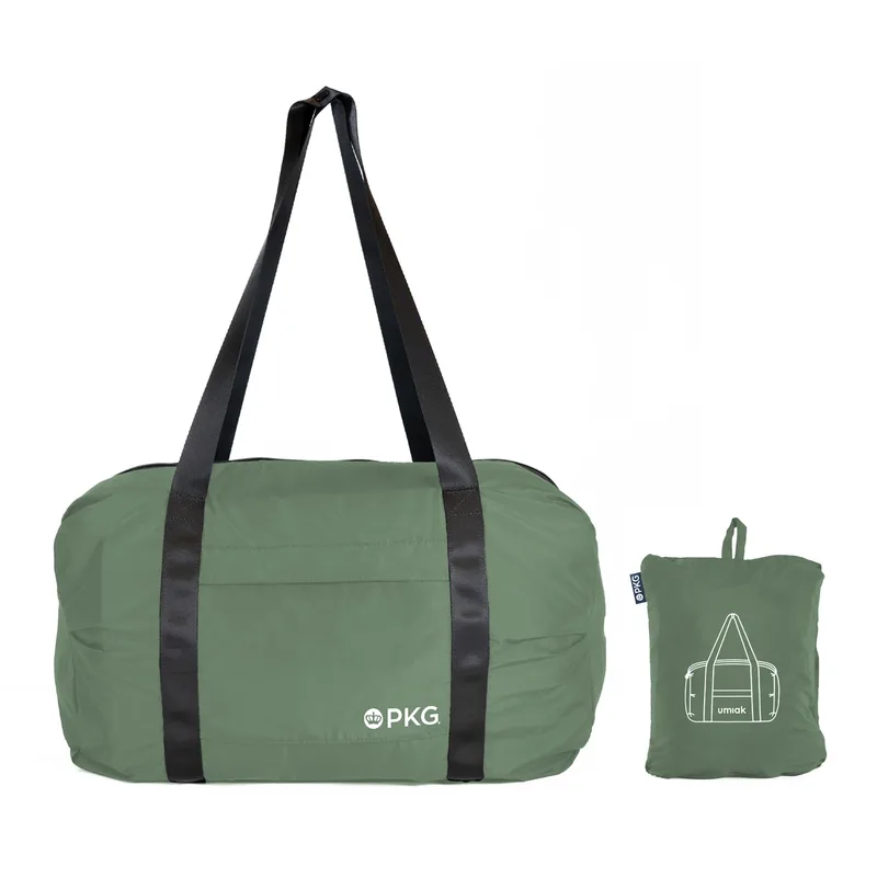 PKG Umiak 31L Recycled Packable Duffle Bag - Forest Green
