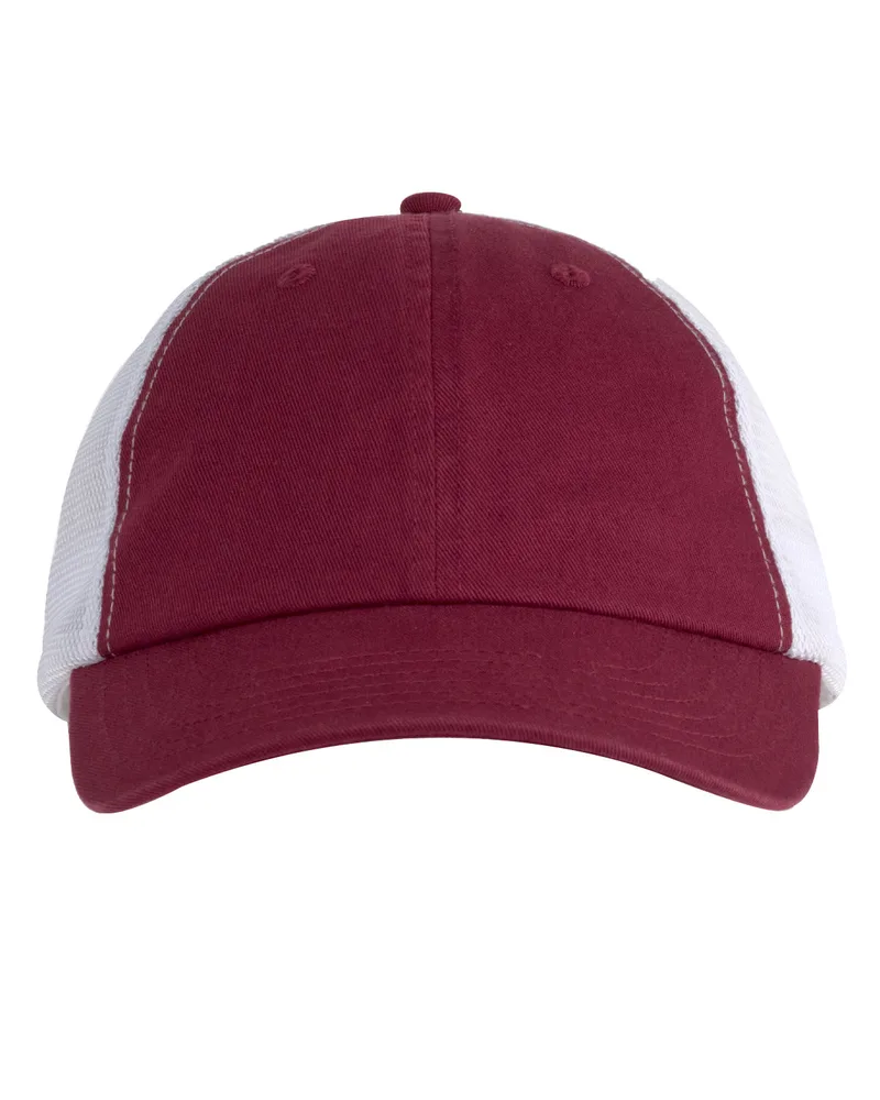 Maroon/ White