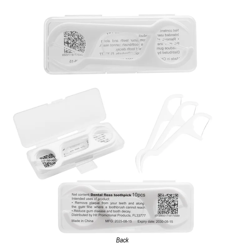 10 Pc. Dental Flosser Pick Kit view 3