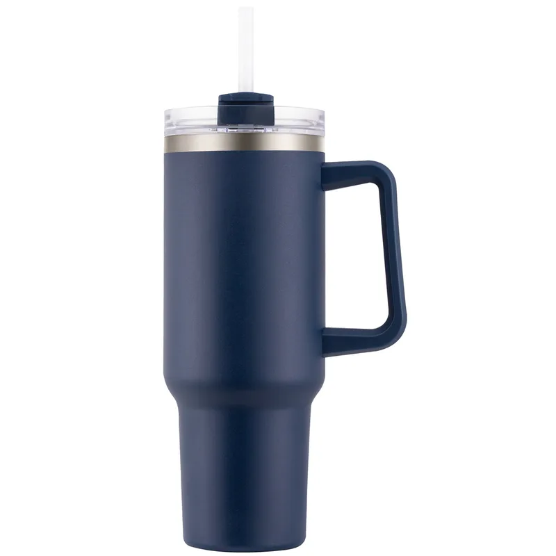 40 Oz. Casa Blanca Handle Tumbler Mug view 2