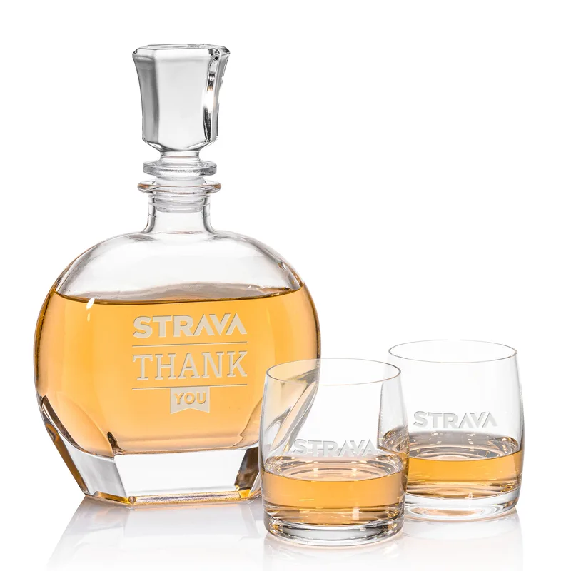 Decanter OTR Set, Valemount Set, Decanter & 2 OTR