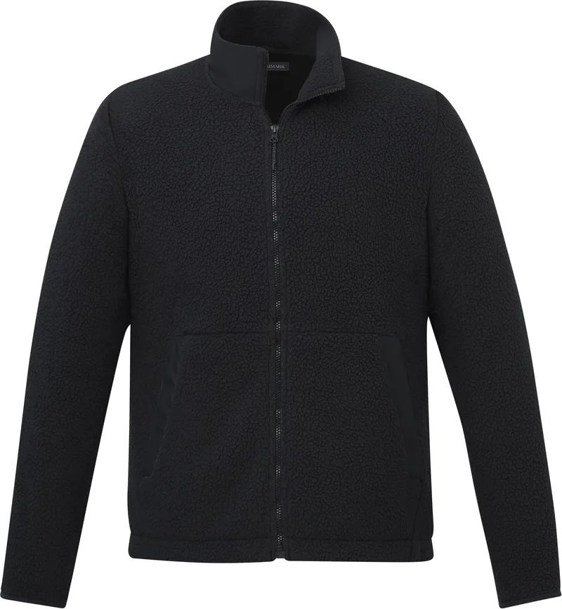 Men's KAHUZI Eco Full Zip Sherpa Fleece Jacket view 2
