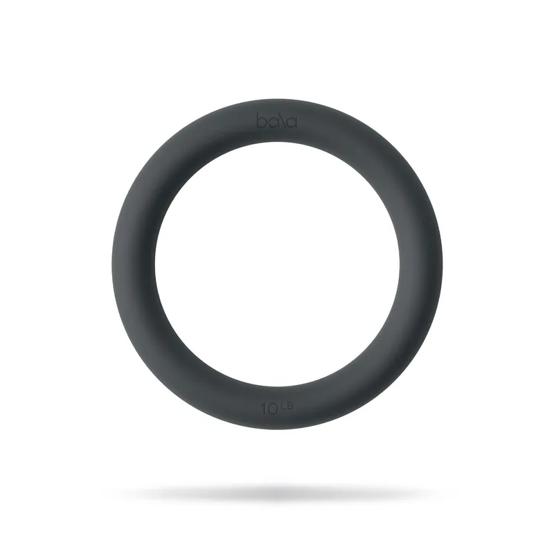 Bala Bangles The Power Ring 10 Lb - Charcoal Gray