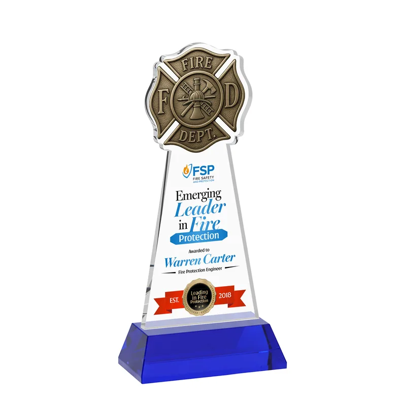 VividPrint™, Hartford base, Blue, 4" x 8" x 1.75"