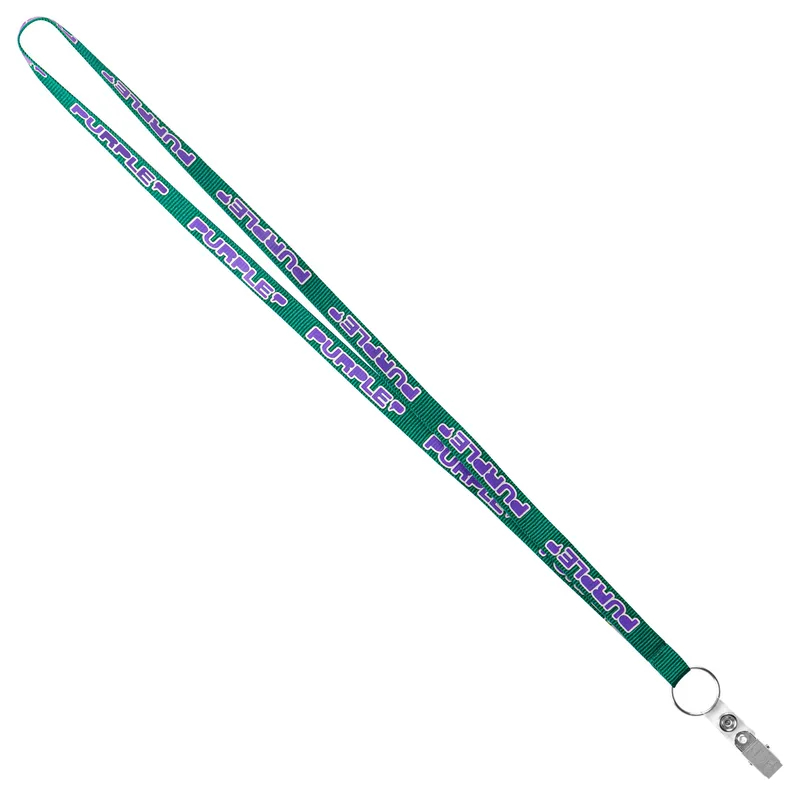 1/2" Recycled Econo Lanyard (QuickShip) 18-24 Days view 4