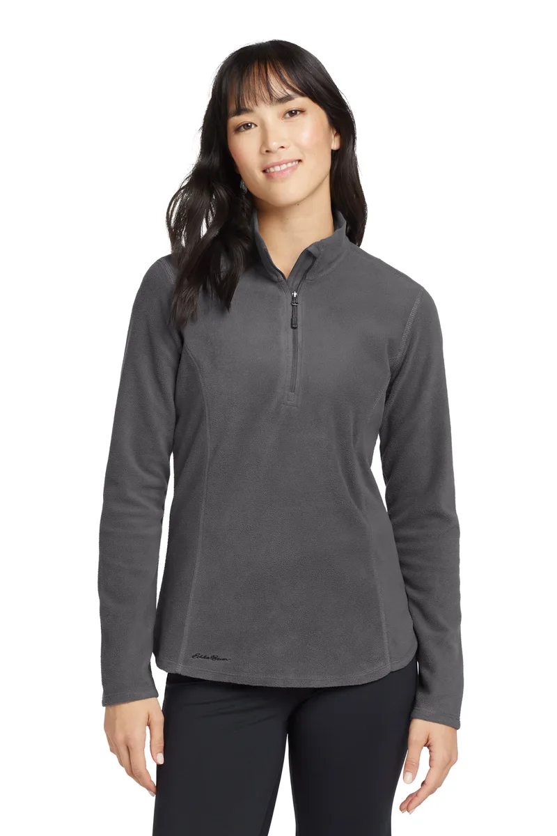 Eddie Bauer® Women's 1/2-Zip Microfleece Jacket view 2