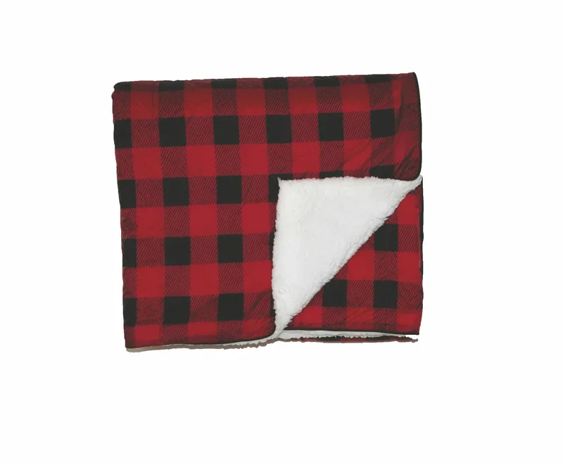 Red/Black Buffalo-Sherpa