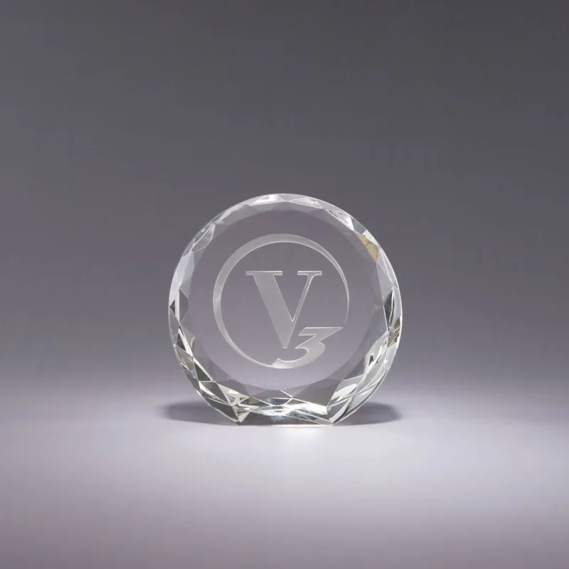 Illuminae Crystal Paperweight