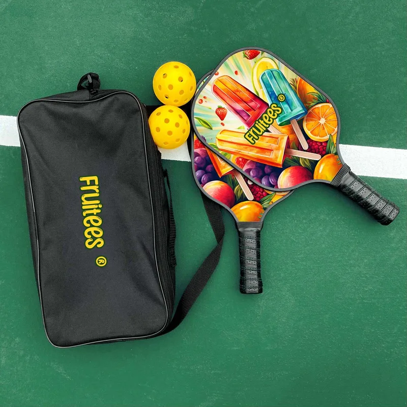 Deluxe Pickleball Plus Set Single-Sided Paddles view 5
