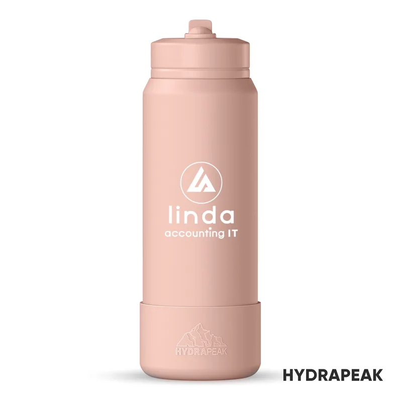 Hydrapeak® Sport Boot Water Bottle w/Straw Lid - 26oz