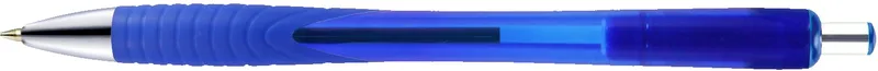 Translucent Blue/Silver Blank Back View
