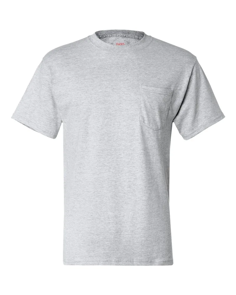 Hanes® Men's Beefy-T® Pocket T-Shirt view 3