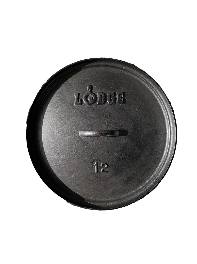 Lodge - 12-Inch, 6-Quart Cast Iron Camp Dutch Oven view 2
