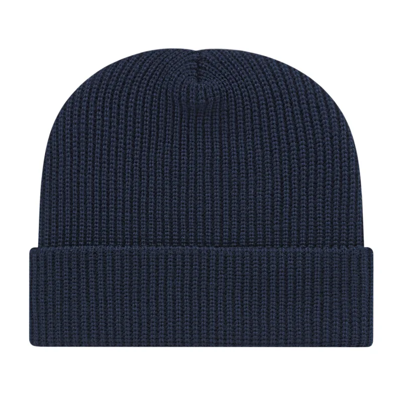 Ribbed Knit Cap with Cuff view 6