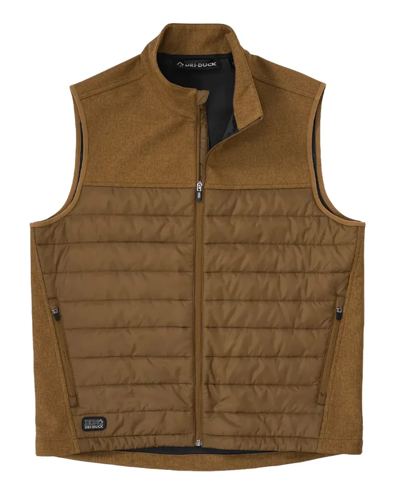 DRI DUCK® Men's Summit Puffer Body Softshell Vest view 3