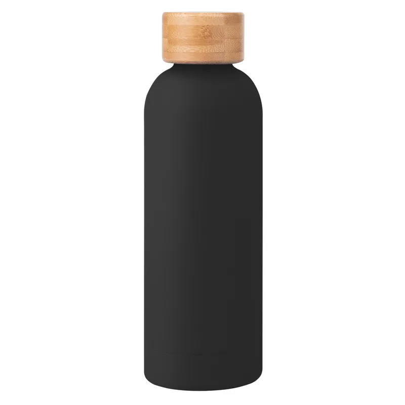 17 Oz. Blair Recycled Stainless Steel Bottle With Bamboo Lid view 3