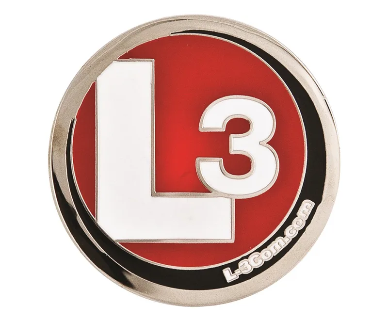 1.5" Brass Challenge Coin w/Nickel Plating view 2