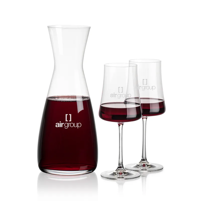 Carafe & 2 Wine