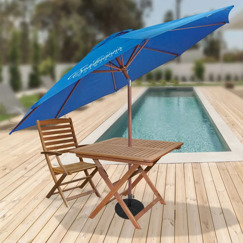 Round Market Umbrella Base view 3
