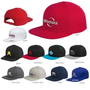 Yupoong 5089M 5-Panel Wool Blend Snapback view 2