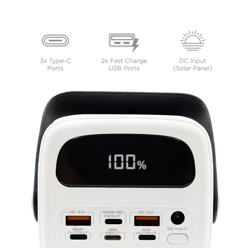 Dominion, High Capacity 80,000 mAh and Fast Charge 100W Super Power Bank view 4
