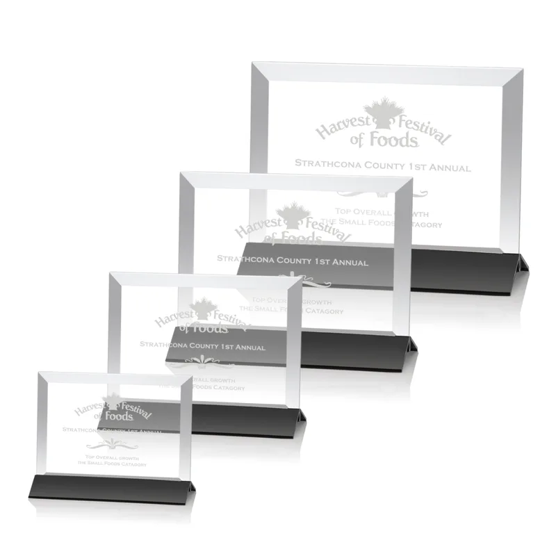 Deep Etch, Horizontal, Starfire Crystal, Black