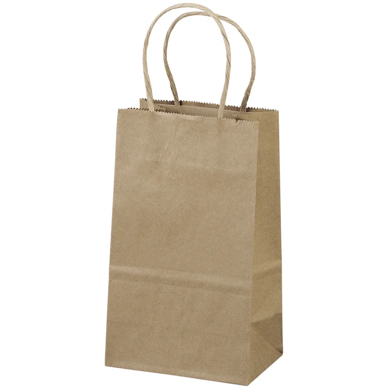 Eco Pup Kraft-Brown Shopper - ColorVista (5 1/2" x 3 1/2" x 8") view 2
