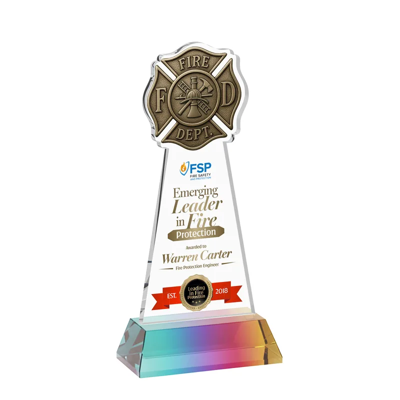VividPrint™, Hartford base, Prismatic, 4" x 8" x 1.75"
