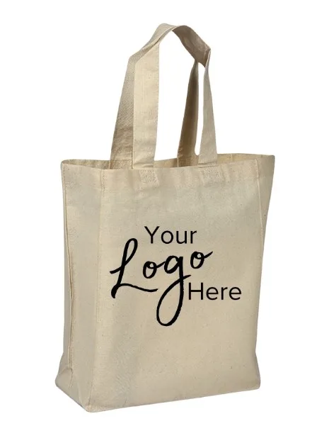 Shopping Tote Bag w/4" Gusset (8"x10"x4")