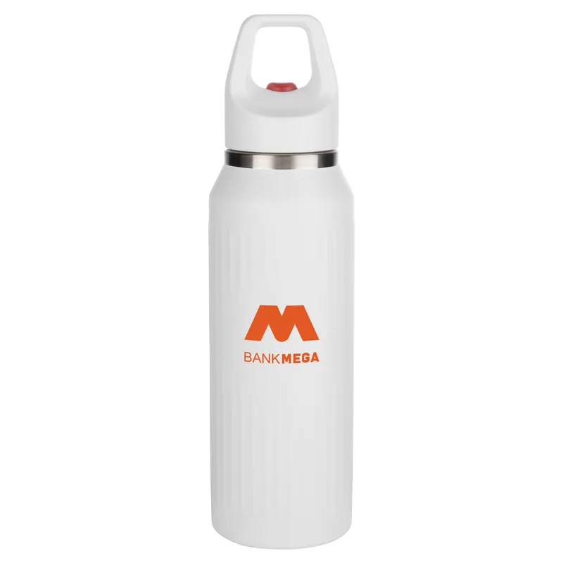Digory Textured Sports Bottle w/Push Lock Button - 17oz