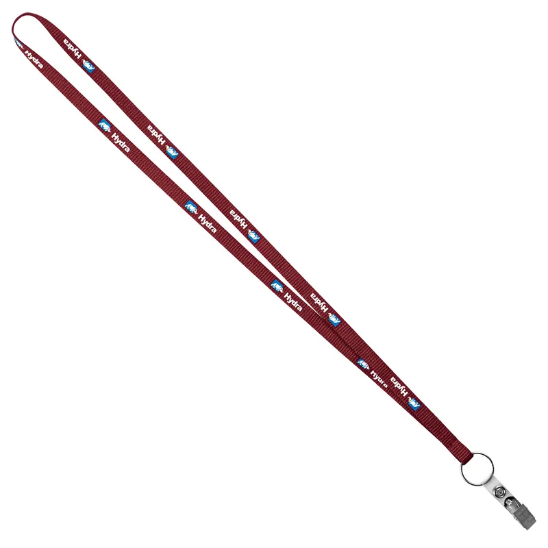 3/8" Recycled Screen Printed Lanyard (QuickShip) 18-24 Days view 2