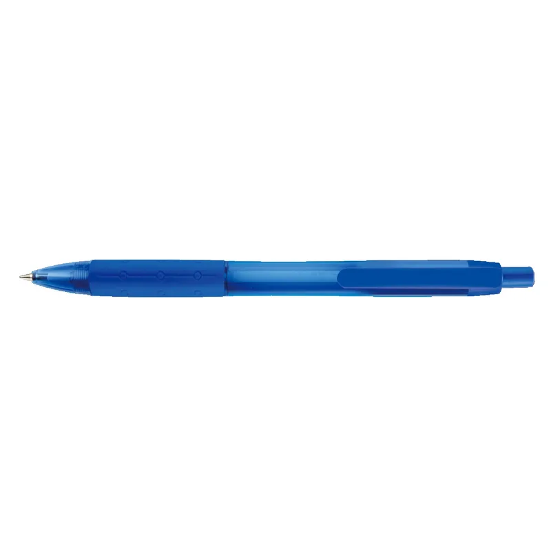 Translucent Blue Blank Front View