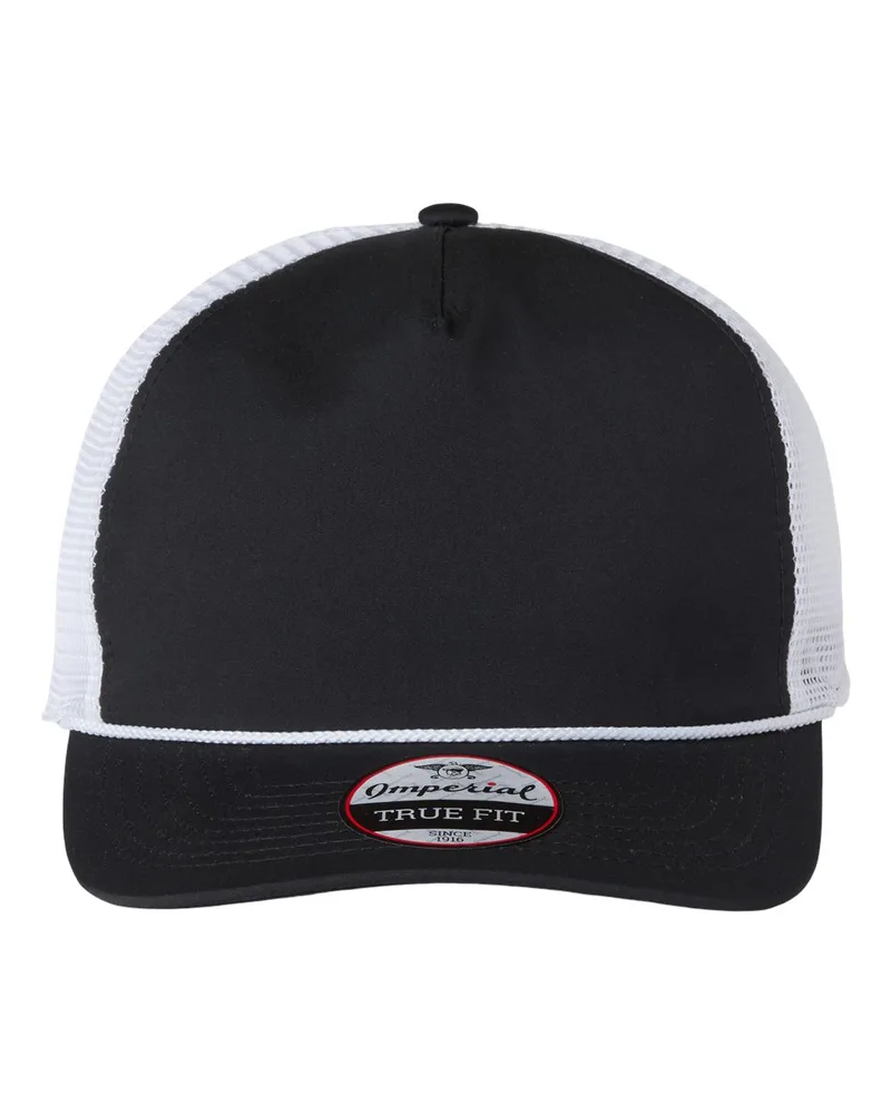 Navy Blue/White