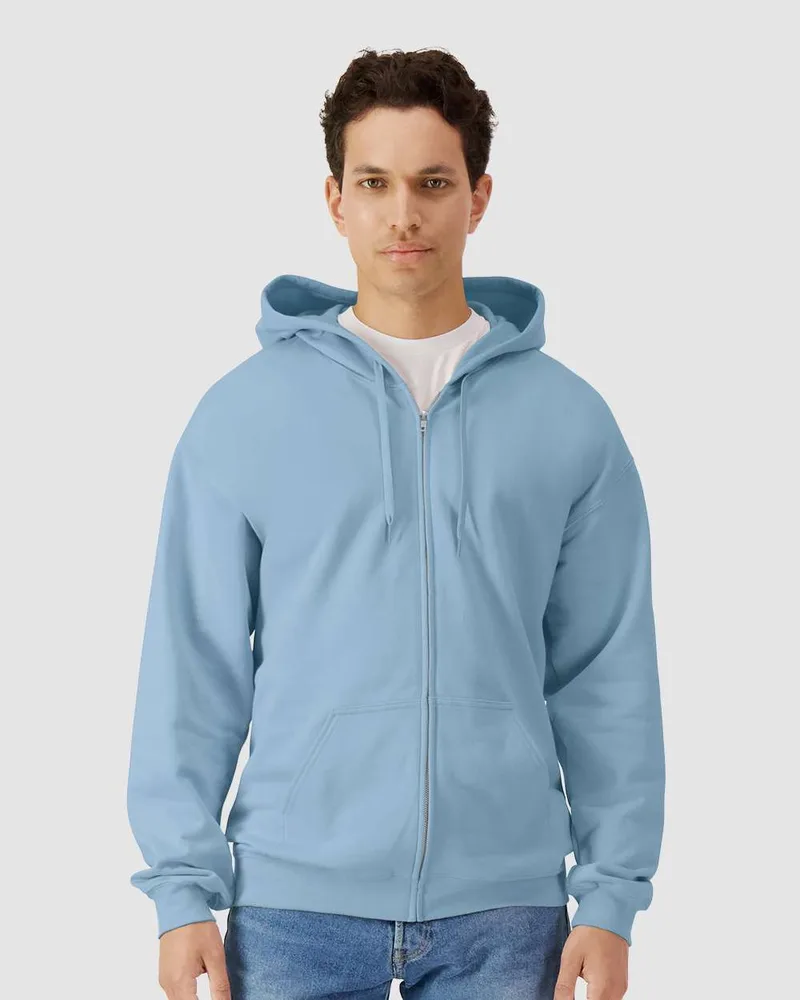 Gildan® Softstyle® Full-Zip Hooded Sweatshirt view 6