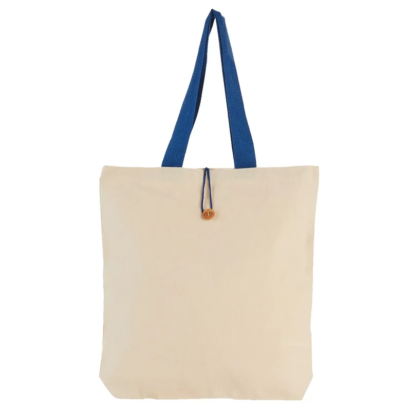 11.5 Oz. Portland Button-Up Canvas Tote Bag view 5
