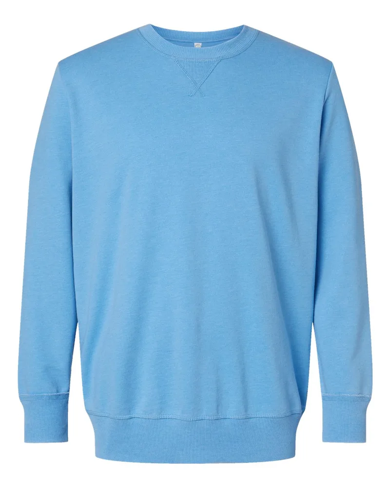 LAT® Unisex Vintage Wash Fleece Crewneck Sweatshirt view 3