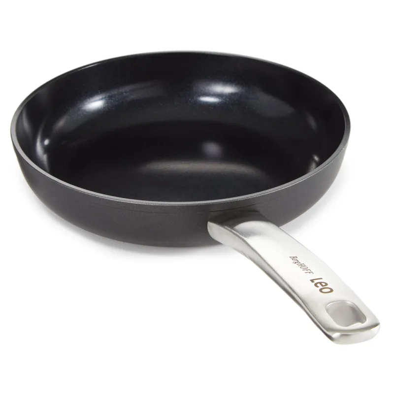 BergHoff Leo Graphite 8" Recycled Alum Ceramic Ns Fry Pan