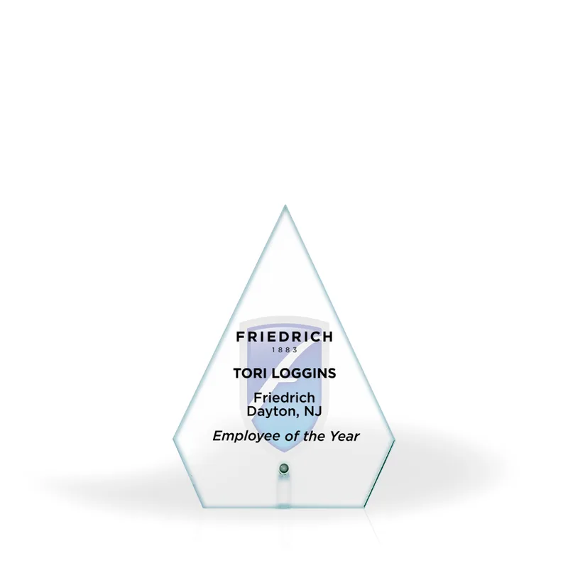 Annette Clear Glass Award view 3