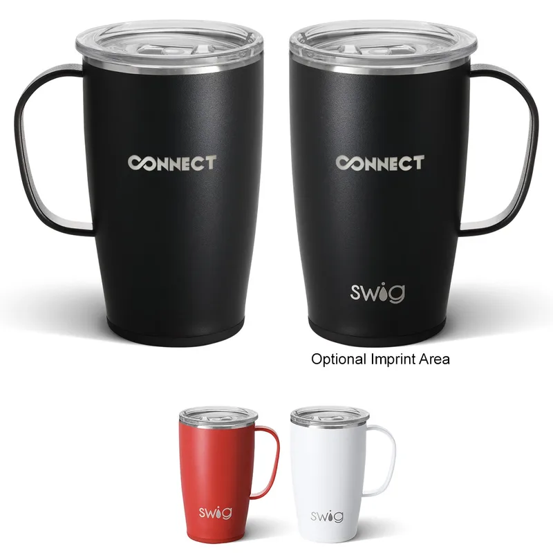18 Oz. Swig Life Stainless Steel Travel Tumbler view 2