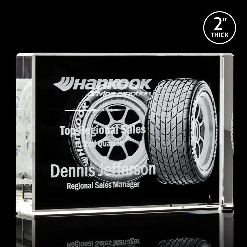 6" H x 8" W x 2" D