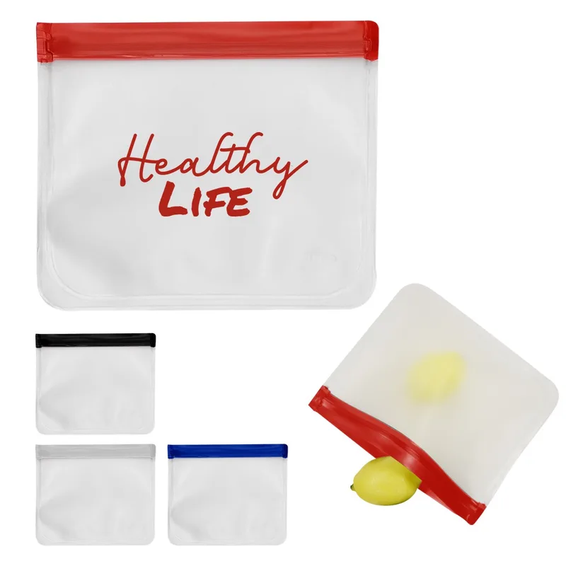 Reusable Zip Top Storage Bags view 2