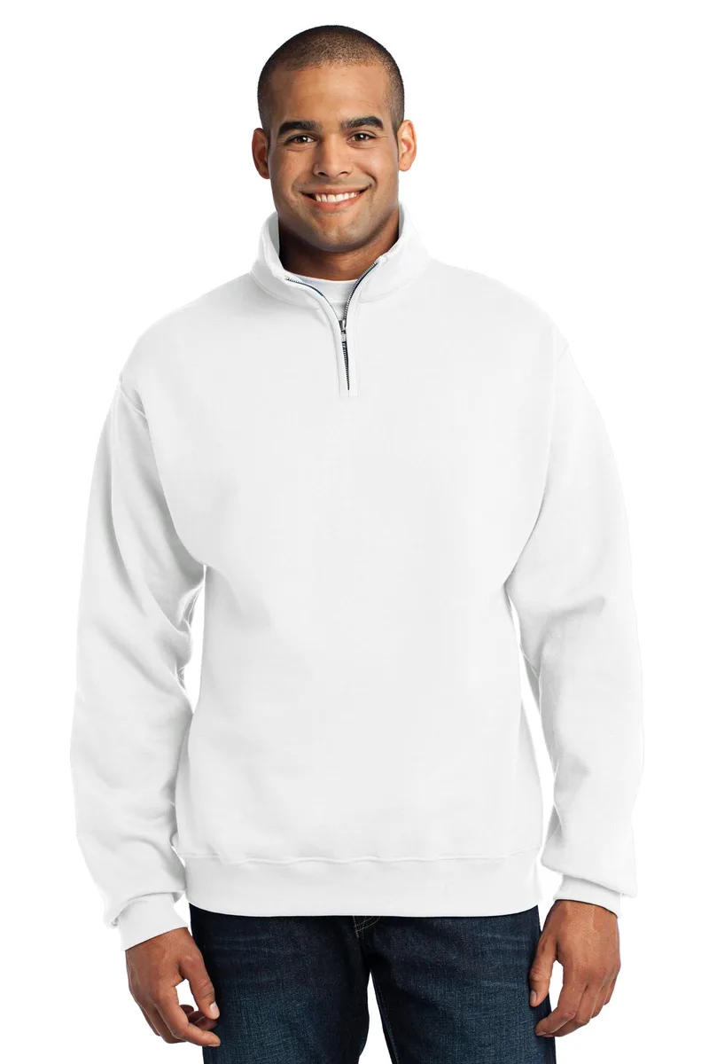 Jerzees® - NuBlend® 1/4-Zip Cadet Collar Sweatshirt. view 6