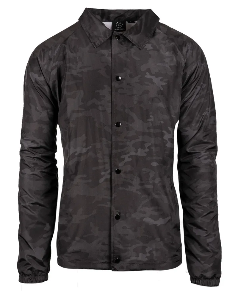 Burnside Men's Nylon Coaches Jacket view 2