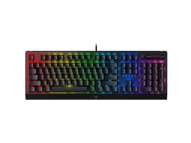 Razer Blackwidow V3 Wired Mechanical Green Clicky Tactile Switch Gaming Keyboard W/Chroma Rgb