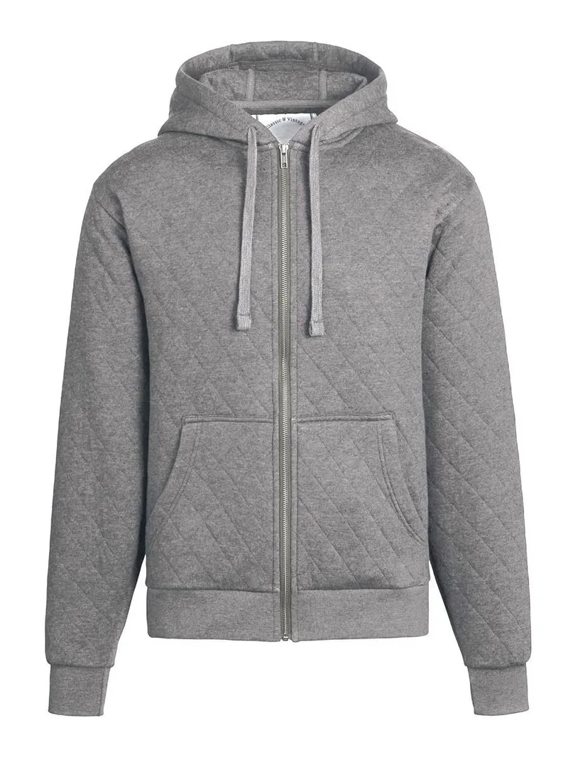 Men's Kingsley Quilted Fleece Hoodie