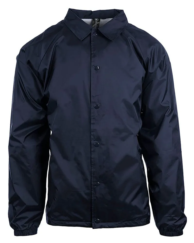 Burnside Men's Nylon Coaches Jacket view 4