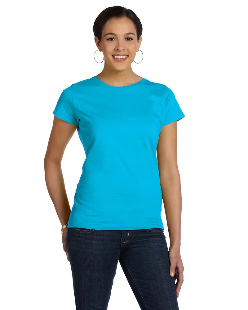 LAT Ladies' Fine Jersey T-Shirt view 2