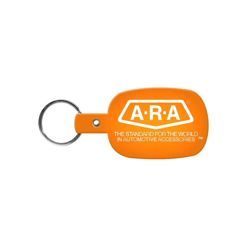 Round Rectangle Flexible Key Tag view 3