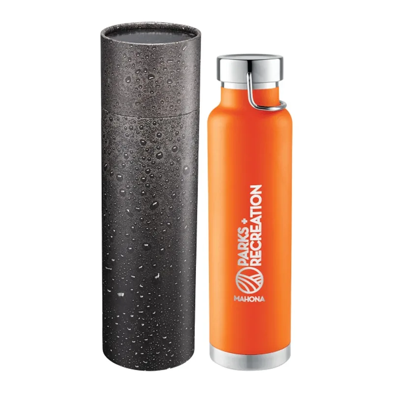 Thor Copper Vac Bottle 22oz With Cylindrical Box view 6